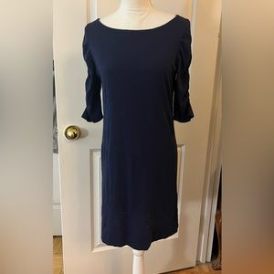 Lilly Pulitzer Boatneck 3/4 Sleeve Pima Cotton Dress, Size M